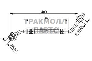ТОРМОЗНОЙ ШЛАНГ - 1987481491