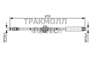 ШЛАНГ ТОРМОЗНОЙ - 1987481492