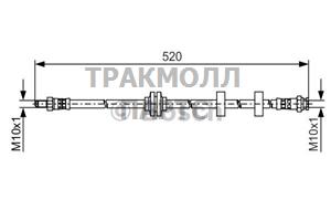 ТОРМОЗНОЙ ШЛАНГ - 1987481495