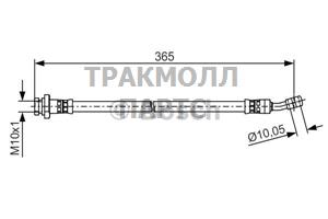 ШЛАНГ ТОРМОЗНОЙ - 1987481499