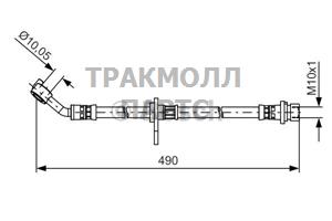 ТОРМОЗНОЙ ШЛАНГ - 1987481521