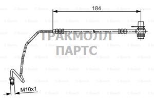 ШЛАНГ ТОРМОЗНОЙ - 1987481534