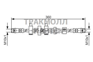 ТОРМОЗНОЙ ШЛАНГ - 1987481540