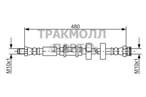 ТОРМОЗНОЙ ШЛАНГ - 1987481552