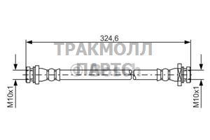 ТОРМОЗНОЙ ШЛАНГ - 1987481559