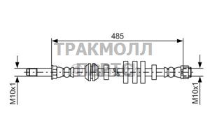 ТОРМОЗНОЙ ШЛАНГ - 1987481568