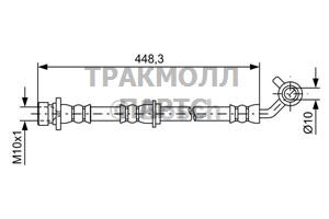 ТОРМОЗНОЙ ШЛАНГ - 1987481576