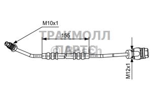 ТОРМОЗНОЙ ШЛАНГ - 1987481588