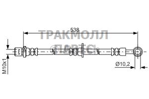 ТОРМОЗНОЙ ШЛАНГ - 1987481605