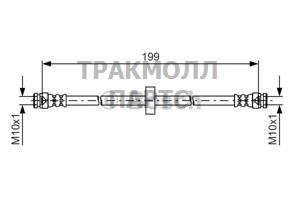 ТОРМОЗНОЙ ШЛАНГ - 1987481607