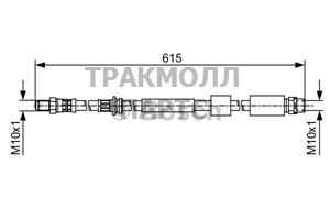 ШЛАНГ ТОРМОЗНОЙ - 1987481615