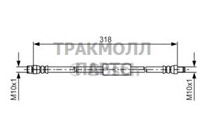 ТОРМОЗНОЙ ШЛАНГ - 1987481618