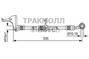 ТОРМОЗНОЙ ШЛАНГ - 1987481619