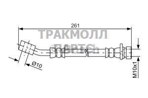 ТОРМОЗНОЙ ШЛАНГ - 1987481621