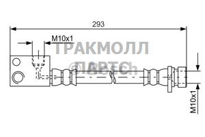 ТОРМОЗНОЙ ШЛАНГ - 1987481622
