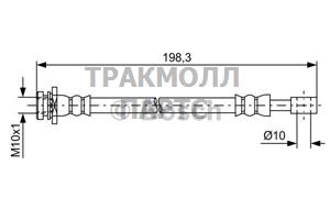 ТОРМОЗНОЙ ШЛАНГ - 1987481630