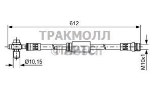 ТОРМОЗНОЙ ШЛАНГ - 1987481631