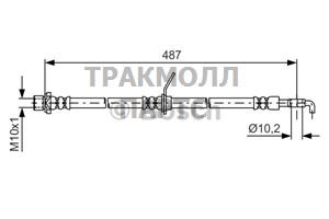 ТОРМОЗНОЙ ШЛАНГ - 1987481634