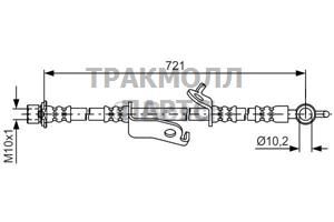 ТОРМОЗНОЙ ШЛАНГ - 1987481636