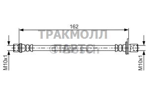 ШЛАНГ ТОРМОЗНОЙ - 1987481638