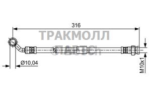 ТОРМОЗНОЙ ШЛАНГ - 1987481648