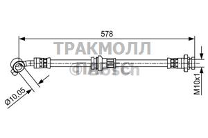 ТОРМОЗНОЙ ШЛАНГ - 1987481649