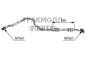 ТОРМОЗНОЙ ШЛАНГ - 1987481651