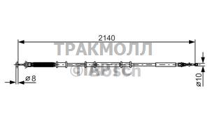 ТОРМОЗНОЙ ТРОС - 1987482288