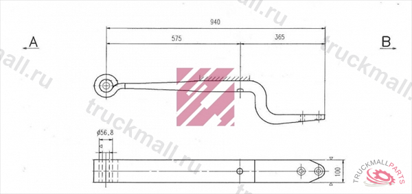 Полурессора - M1014500