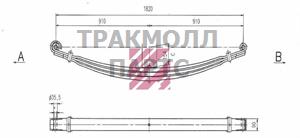 Рессора - M1016500