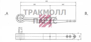 Рессора BPW - M1021500