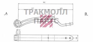 Рессора SAF о.н. 3155102701 M1026000 ER3155102701 MARSHALL - M1026000