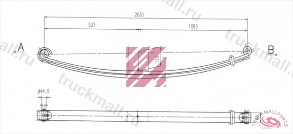 Рессора - M1084100