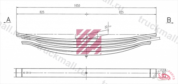 Рессора - M1133500