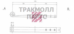 Рессора SAMRO о.н. 30030 M1138400 ER30030 MARSHALL - M1138400