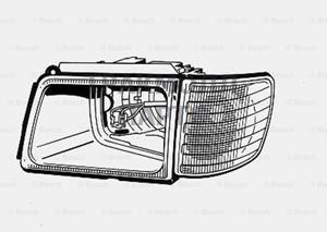 КРЕПЛЕНИЕ ФАР СПРАВА BOSCH - 0302051004