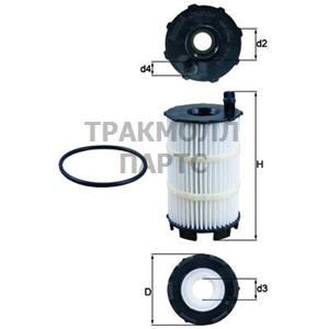 МАСЛЯНЫЙ ФИЛЬТР - OX 350/4D