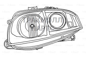 БЛОК ФАРА BOSCH - 0318138274