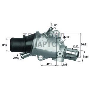Термостат охлаждающая жидкость - TI 126 88