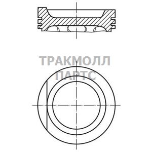 Поршень комплект - 034 74 02