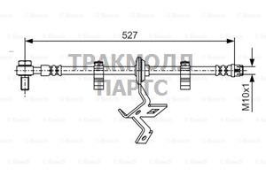 ТОРМОЗНОЙ ШЛАНГ - 1987476041