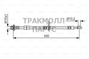 ТОРМОЗНОЙ ШЛАНГ - 1987476099