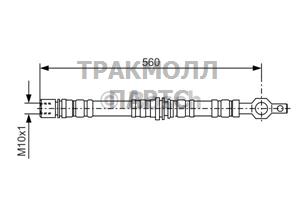 ТОРМОЗНОЙ ШЛАНГ - 1987476496