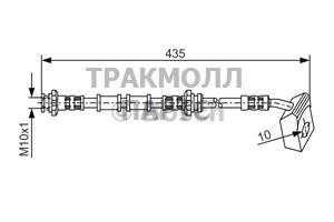 ТОРМОЗНОЙ ШЛАНГ BOSCH - 1987476545
