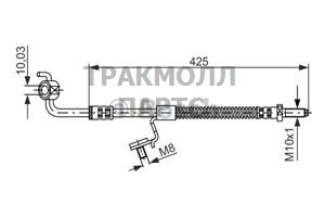 ТОРМОЗНОЙ ШЛАНГ - 1987476566
