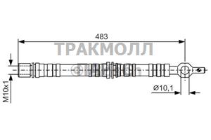 ТОРМОЗНОЙ ШЛАНГ - 1987476720