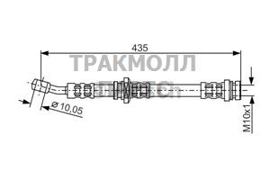 ТОРМОЗНОЙ ШЛАНГ BOSCH - 1987481024