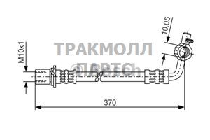 ТОРМОЗНОЙ ШЛАНГ - 1987481042