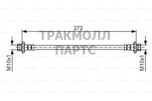 ТОРМОЗНОЙ ШЛАНГ - 1987481086