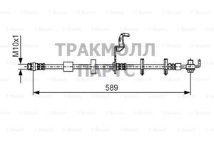 Тормозной шланг передний - 1987481089